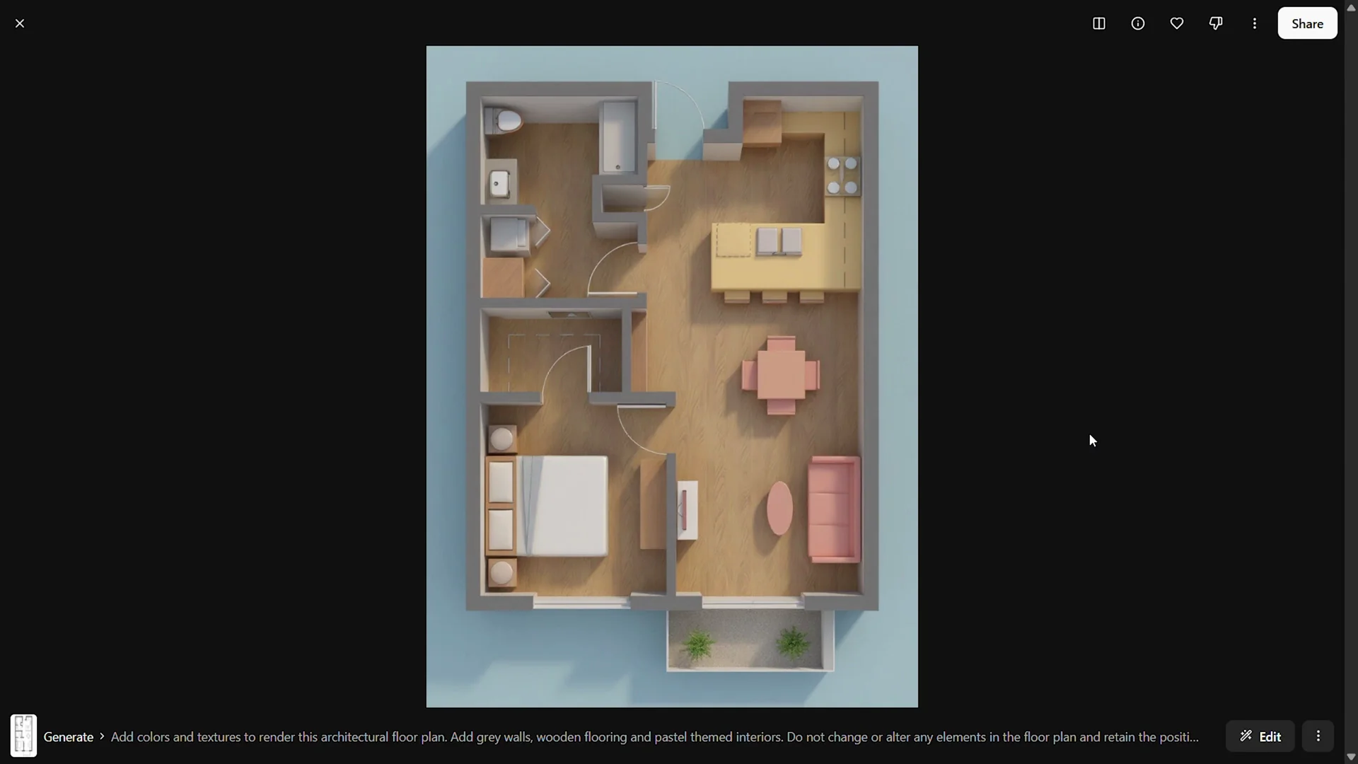 ChatGPT vs Flux Kontext: Best AI for Architecture & Interior 2025 screenshot 13