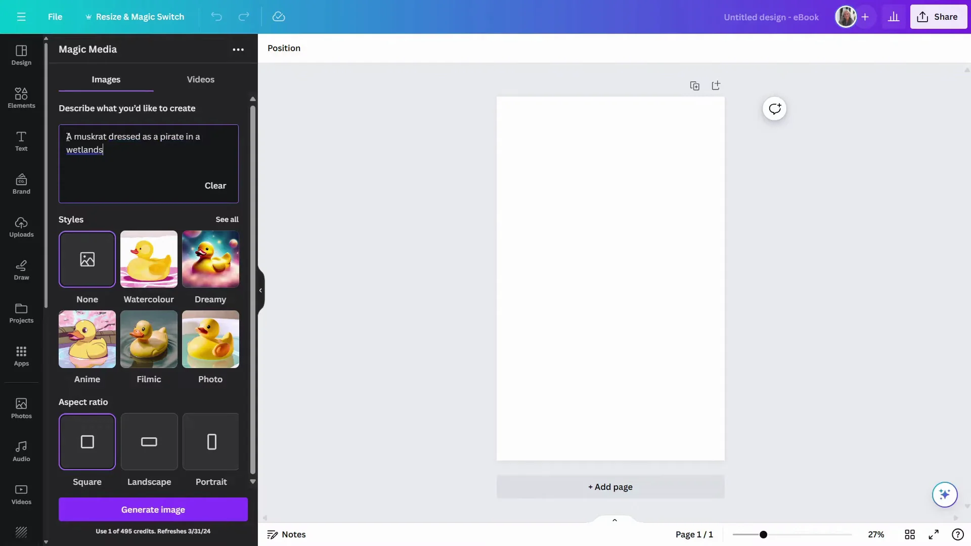 Canva AI Image Generator: Create Unique Visuals Fast screenshot 3