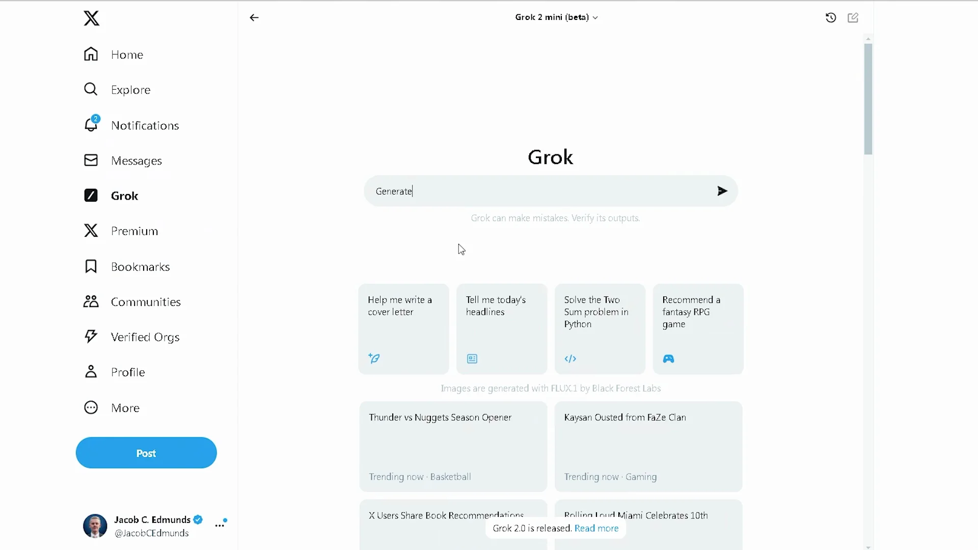 Grok 2.0 Image Generator: Quick Start & Prompt Tips screenshot 2