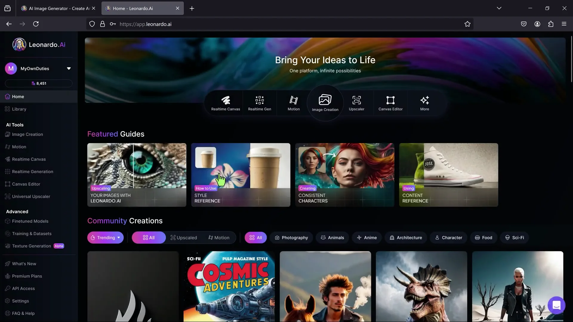 Leonardo AI 2026 Beginner’s Guide: Create Stunning Images Fast screenshot 1