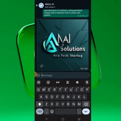 Meta AI on WhatsApp: Quick Guide to Generating Images screenshot 10