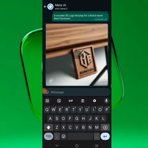 Meta AI on WhatsApp: Quick Guide to Generating Images screenshot 11