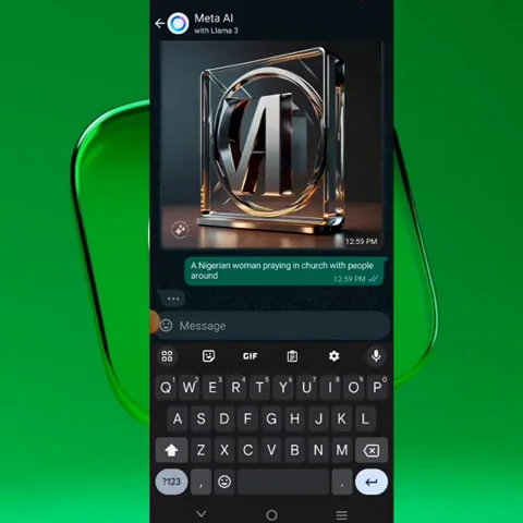 Meta AI on WhatsApp: Quick Guide to Generating Images screenshot 13