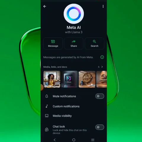 Meta AI on WhatsApp: Quick Guide to Generating Images screenshot 2