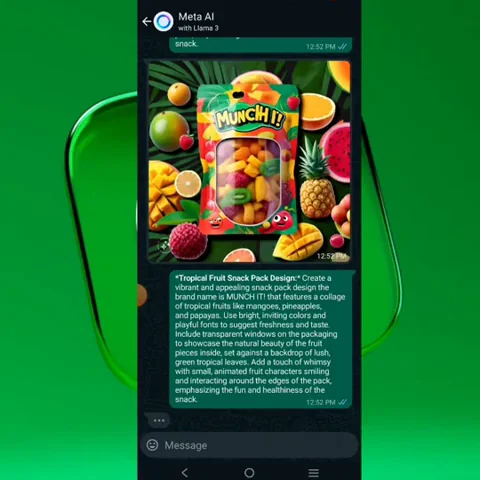 Meta AI on WhatsApp: Quick Guide to Generating Images screenshot 5
