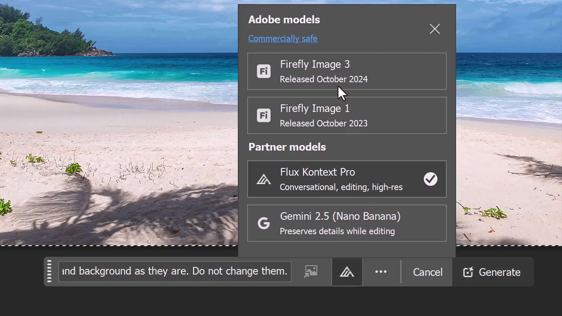 Photoshop AI Face-Off: Nano Banana vs Flux Kontext Pro screenshot 19
