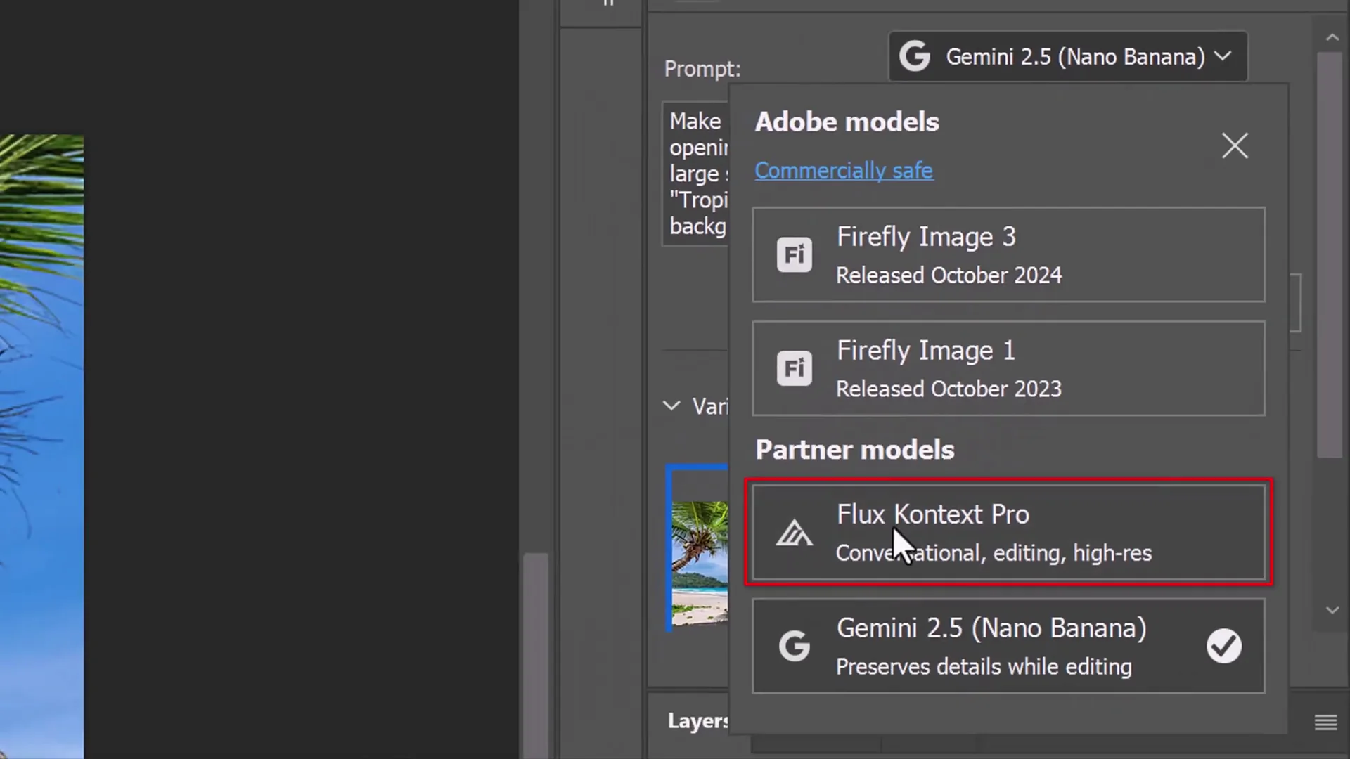 Photoshop AI Face-Off: Nano Banana vs Flux Kontext Pro screenshot 21