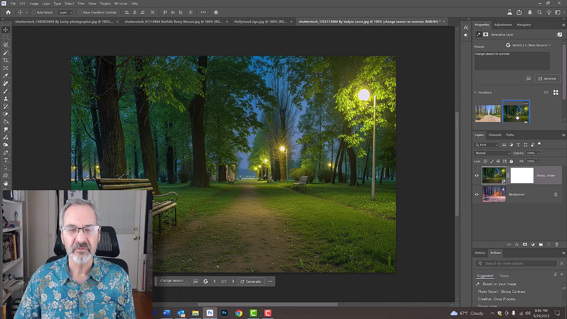Photoshop AI Face-Off: Nano Banana vs Flux Kontext Pro screenshot 22