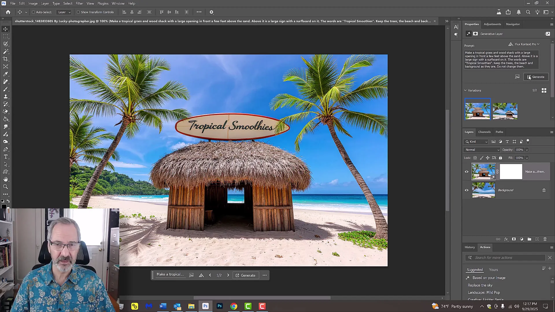Photoshop AI Face-Off: Nano Banana vs Flux Kontext Pro screenshot 24