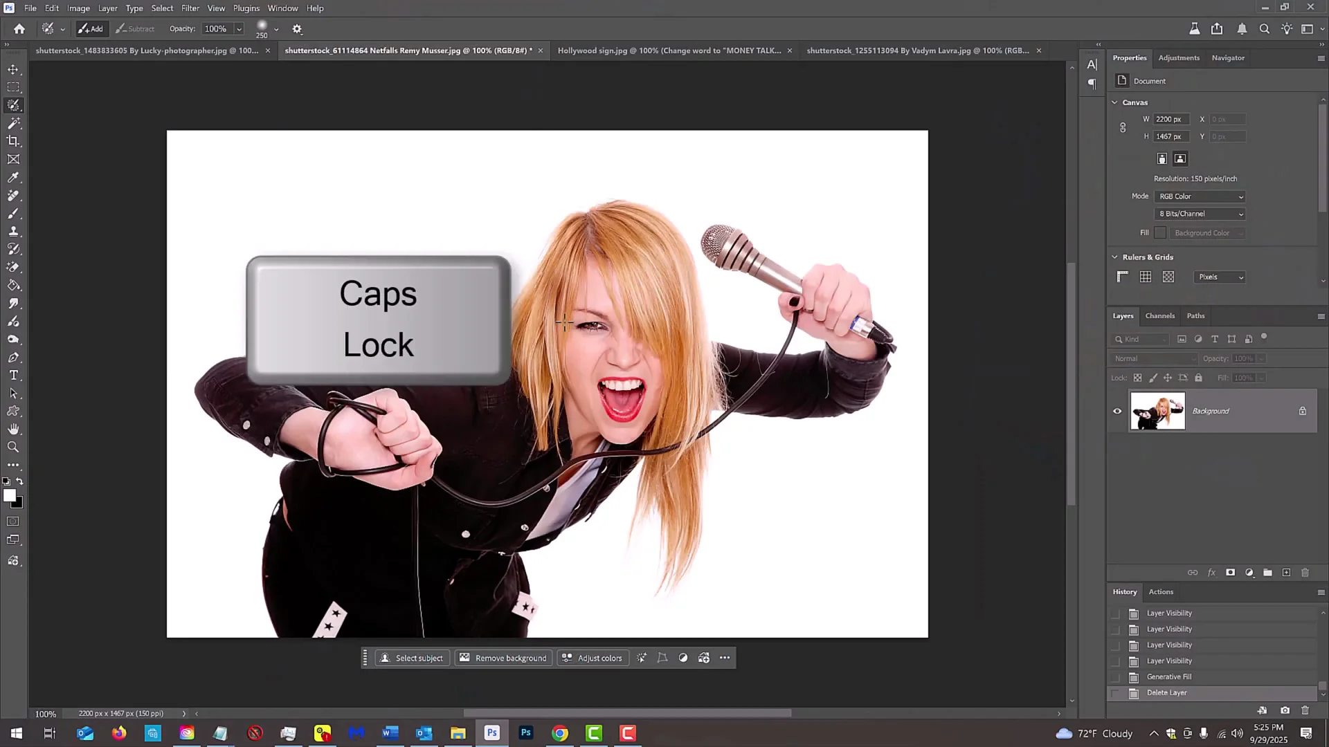 Photoshop AI Face-Off: Nano Banana vs Flux Kontext Pro screenshot 9