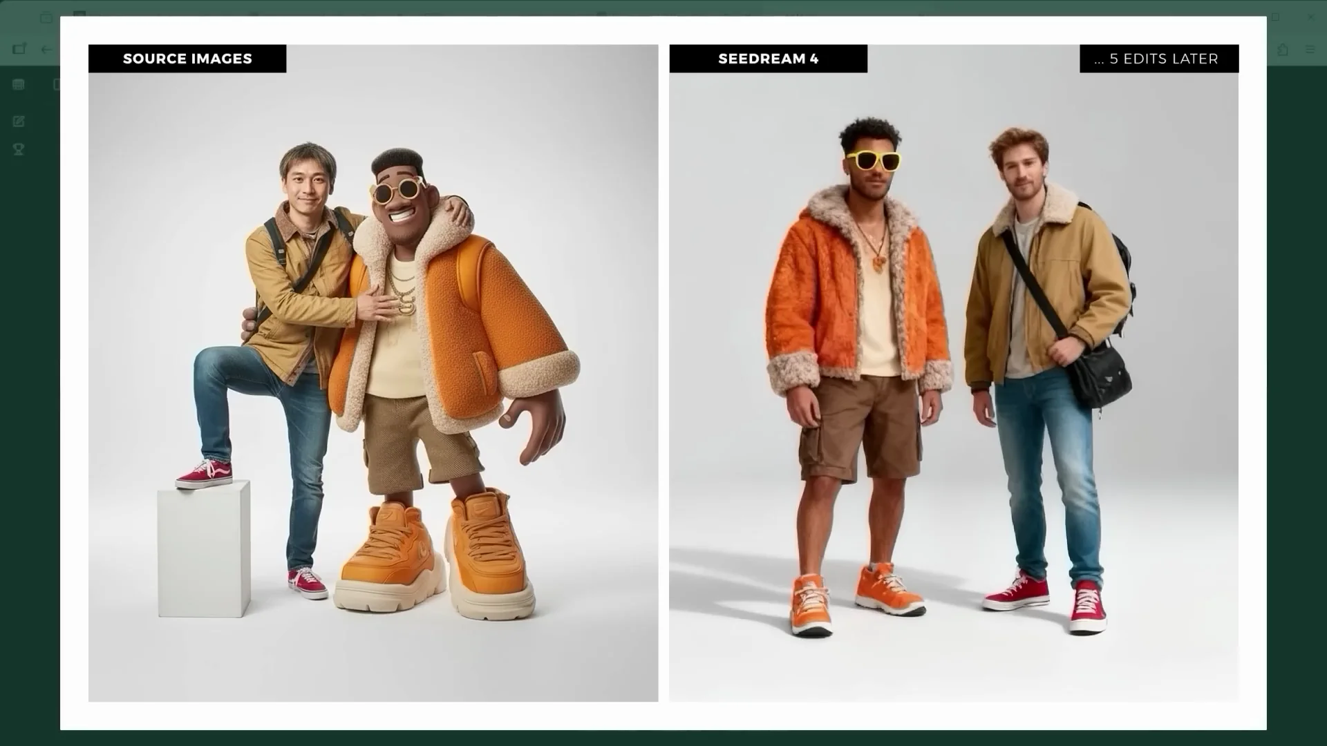 Which AI Editor Wins: Seedream 4 Edit or Nano Banana? screenshot 20