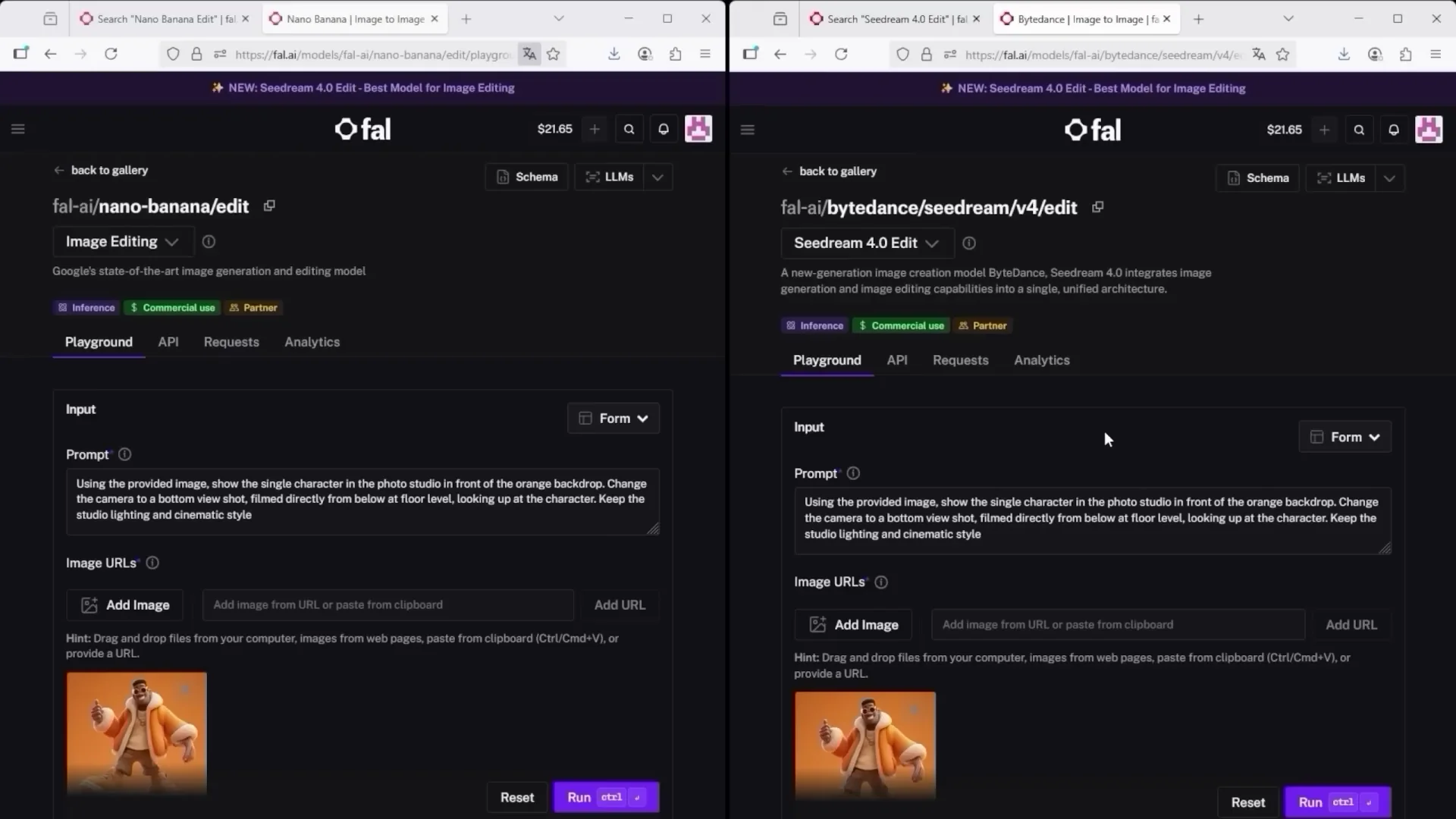 Which AI Editor Wins: Seedream 4 Edit or Nano Banana? screenshot 3