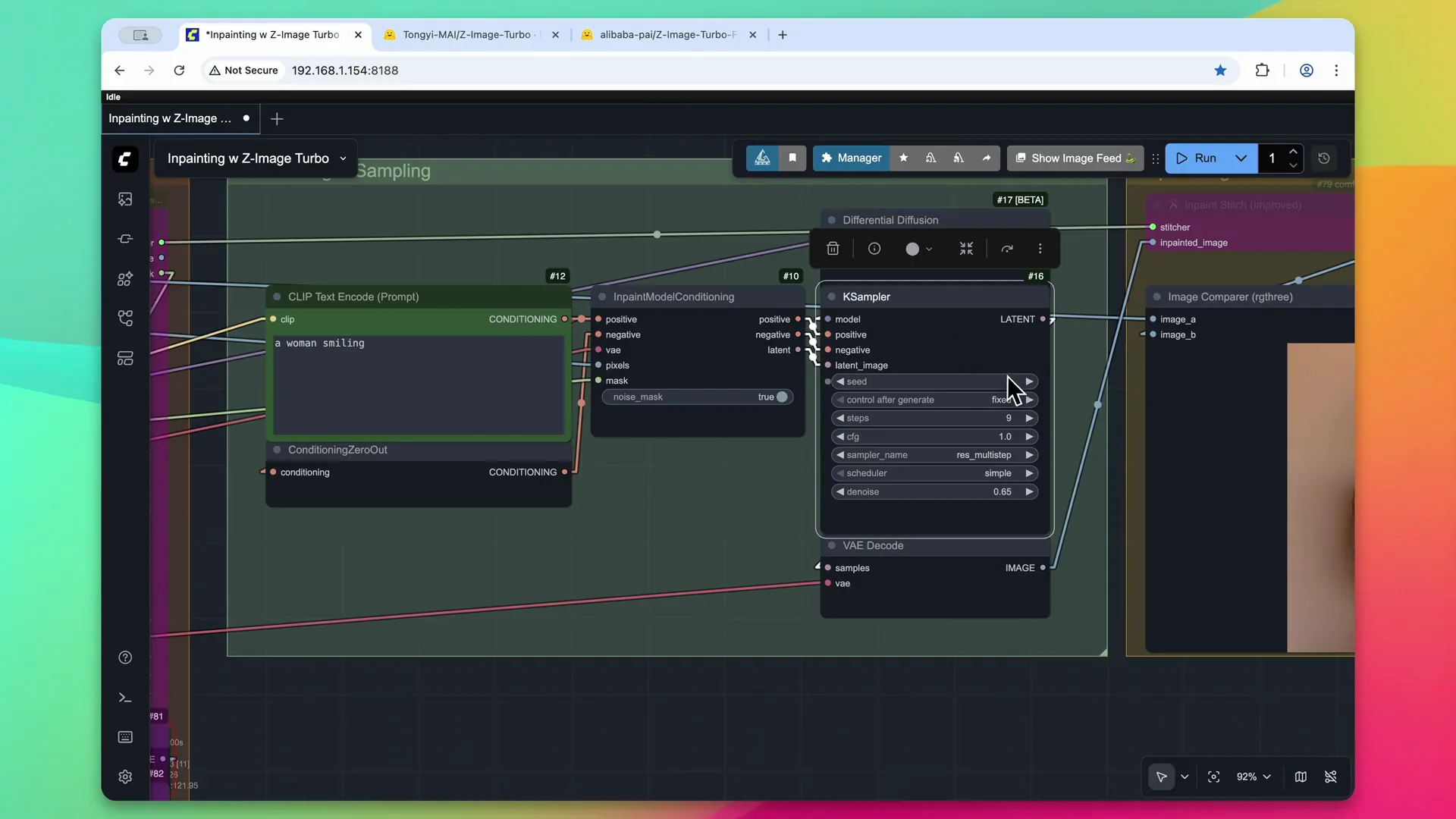 How to Inpaint with Z‑Image Turbo: 3 ComfyUI Methods screenshot 2